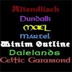 Celtic Fonts