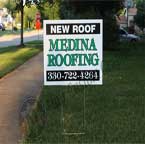  Roofing Company Yard Sign